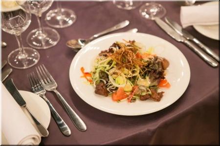 Gastronomic evening in the restaurant "Aristocrat" February 22, 2016