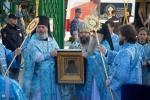 Казанская икона Божией Матери прибыла в Свято-Троицкий собор Пскова. фото Казанская икона Божией Матери прибыла в Свято-Троицкий собор Пскова. картинка